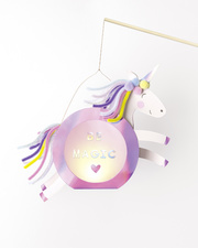 Laternen-Bastelset Sweet Rainbow (Einhorn oder Regenbogen) - folia    HERBST