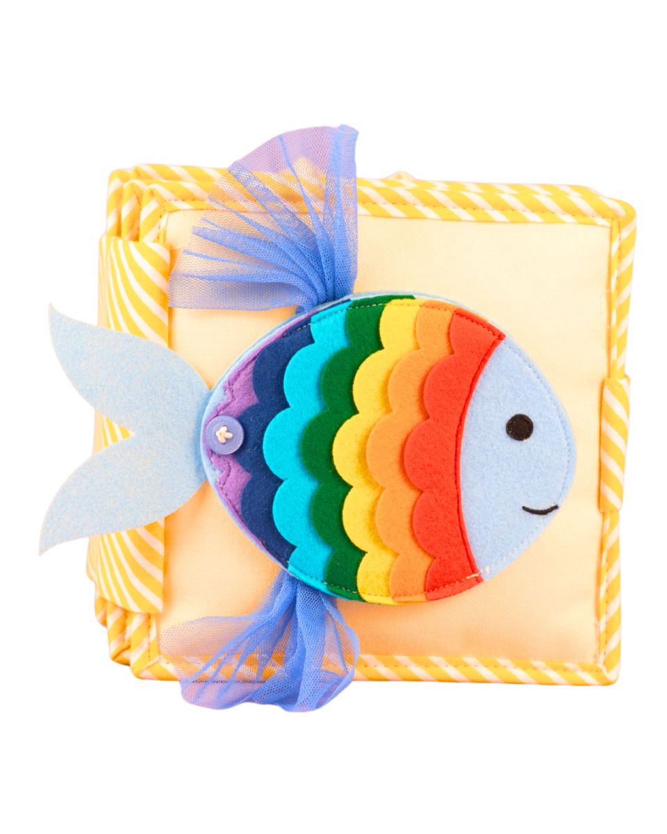 Mini Quiet Book Kleine Buntschuppe (ab 6 Monate) - Jolly Designs