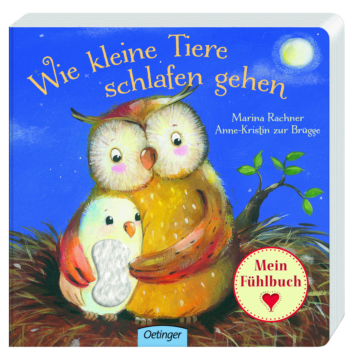 Wie kleine Tiere schlafen gehen (Fühlbuch) 18M+