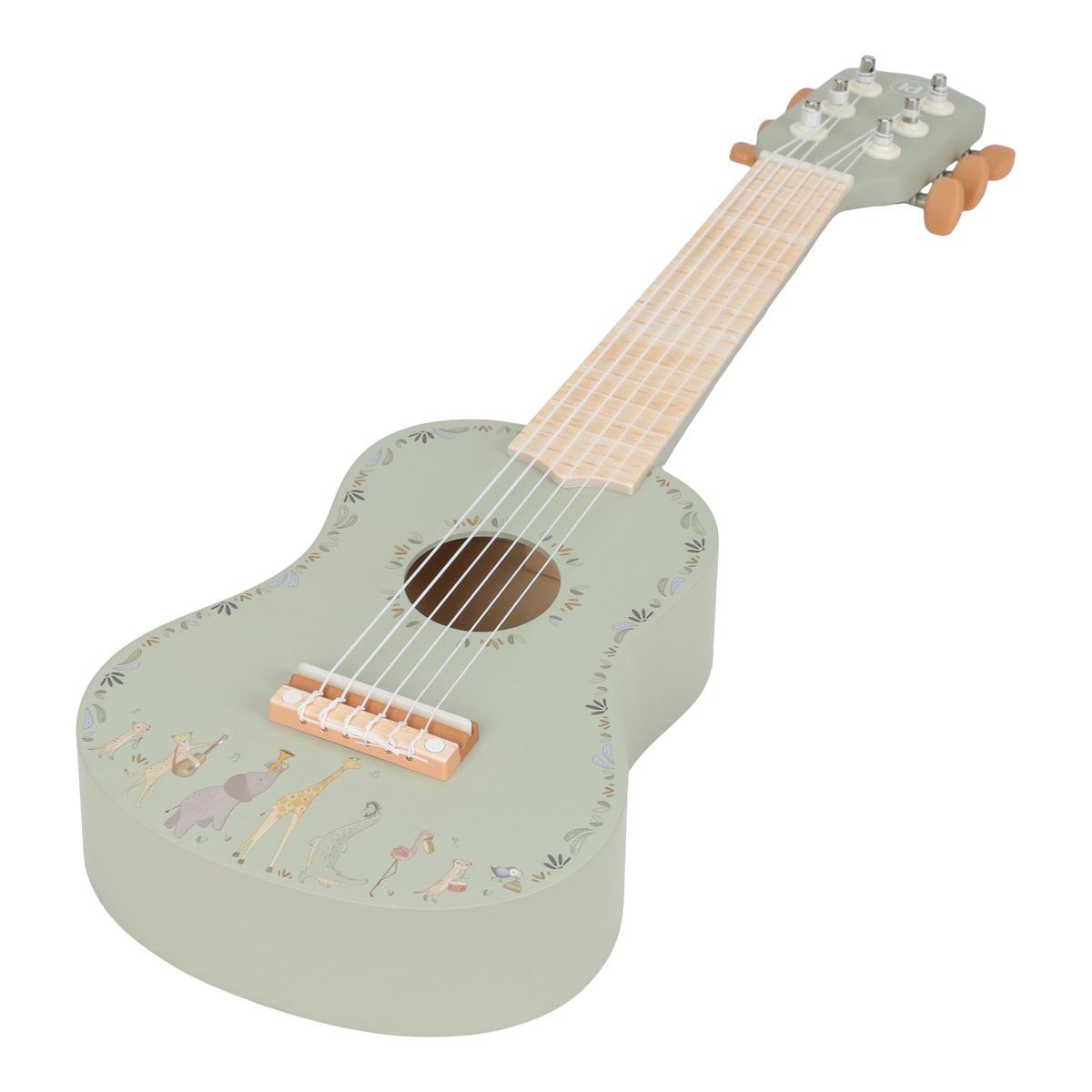 Holzgitarre grün  Safari Friends - Little Dutch