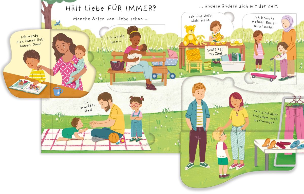 Aufklappen und Gefühle verstehen: Liebe - Was ist das? 3+