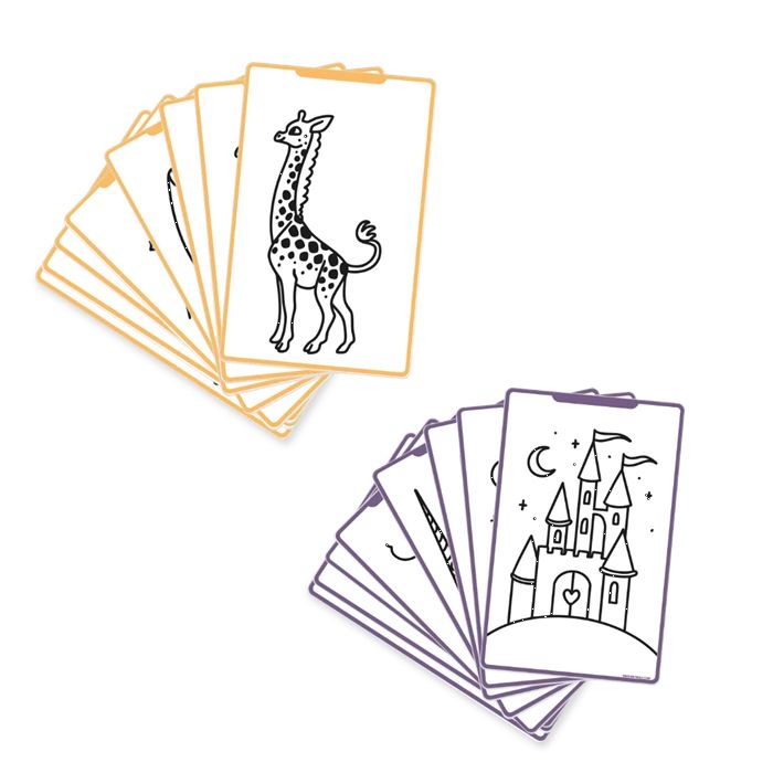 Nachfüllpack für Kidydraw mini "Märchen und Tiere"  - Kidywolf