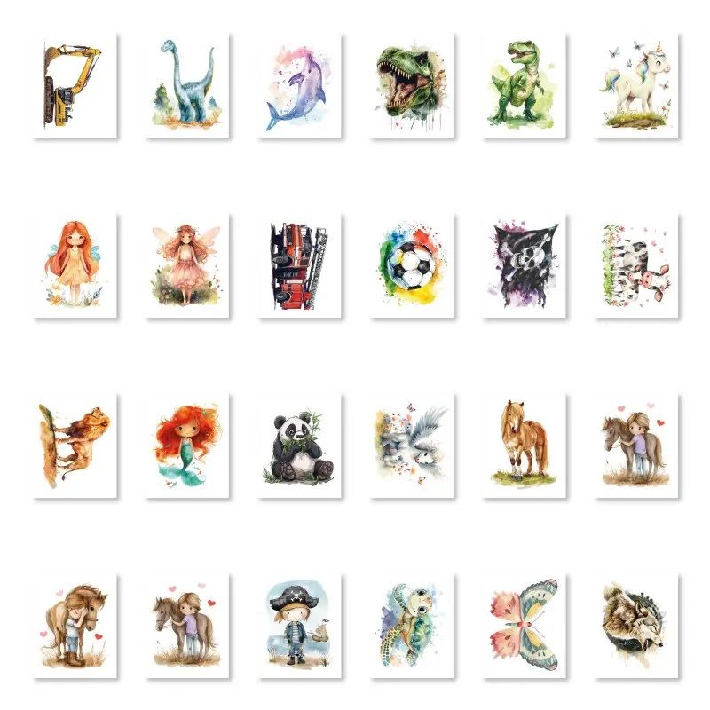 Mini-Tattoo Tapirella - Lutz Mauder Verlag (1 Stück, verschiedene Designs)
