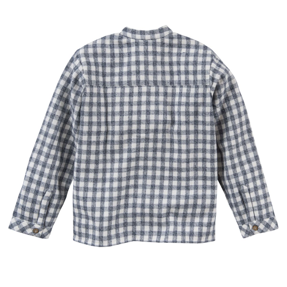 Flanell-Hemd blau kariert - 116