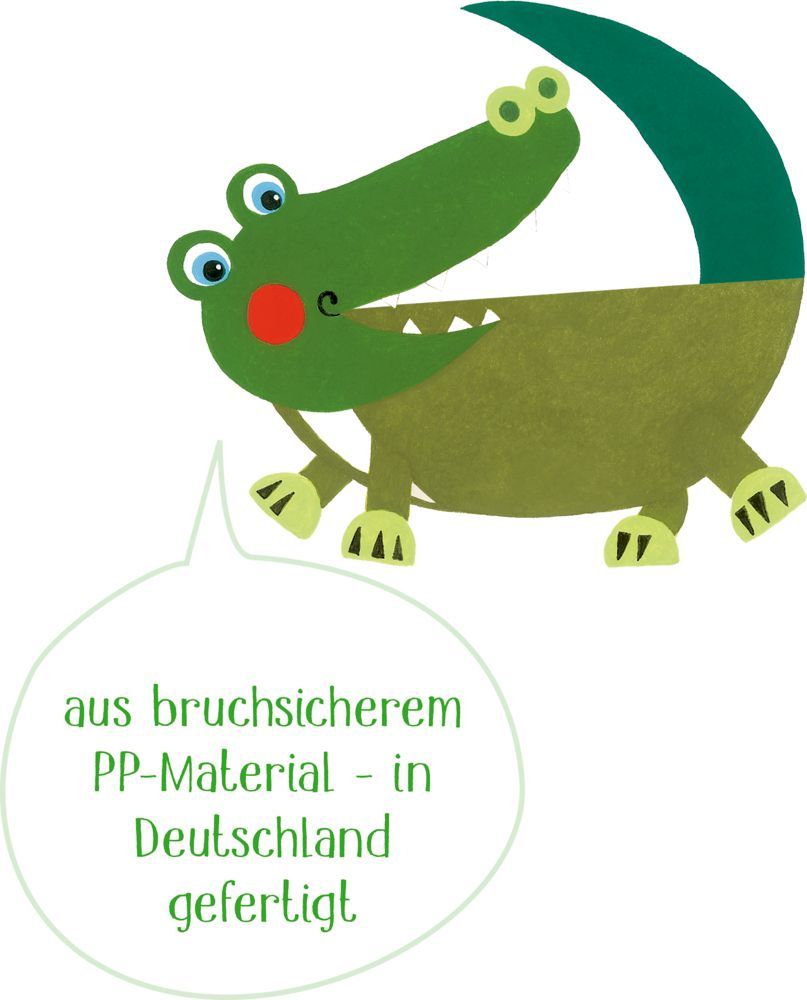 Löffel Krokodil 2er-Set - Freche Rasselbande
