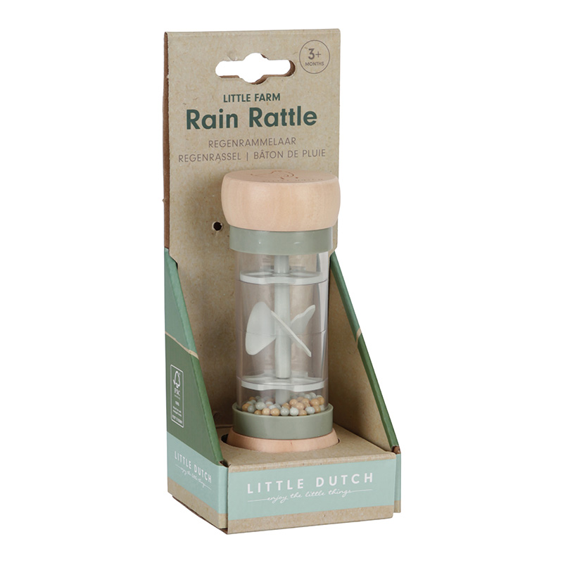 Regenrassel grün Little Farm  - Little Dutch