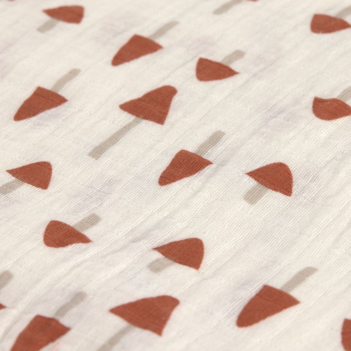 Mulltücher 85x85 cm Little Forest powder pink (3er Pack) - Lässig