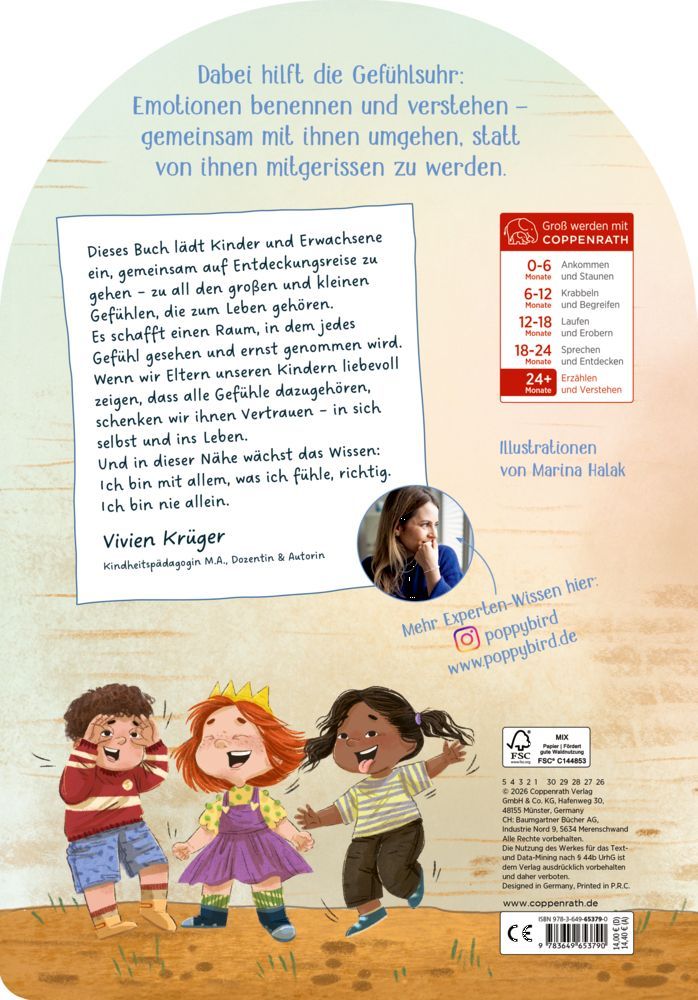 Glücklich, traurig, wütend sein, ... - Meine Gefühlsuhr 2+