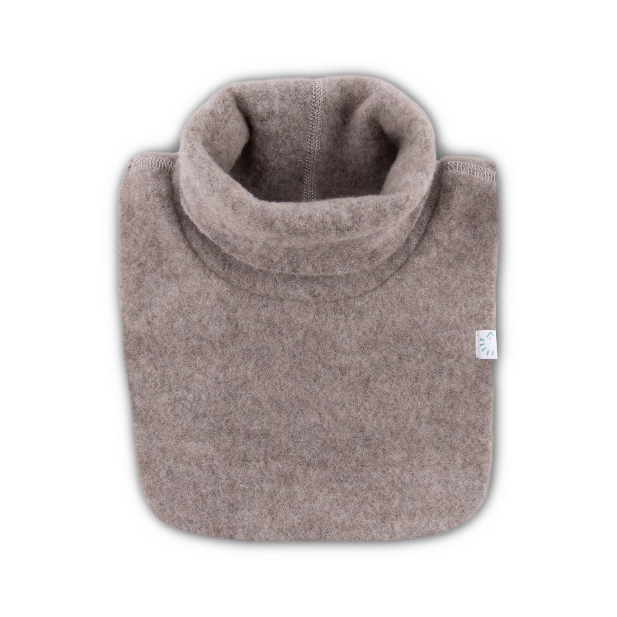 Schlupfschal Wollfleece sand melange Gr. S