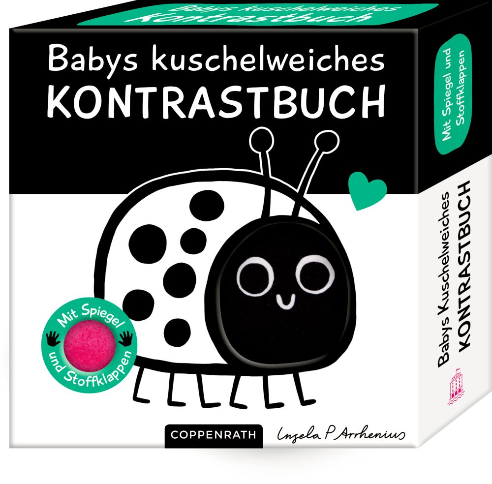 Kuschelweiches Kontrastbuch "Kuckuck kleiner Käfer"(Fühlen&begreifen) 0M+