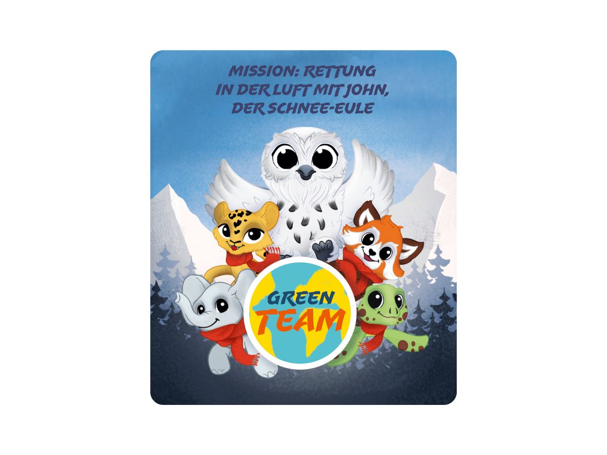 Green Team - Mission: Rettung in der Luft mit John, der Schneeeule - Tonies 3+