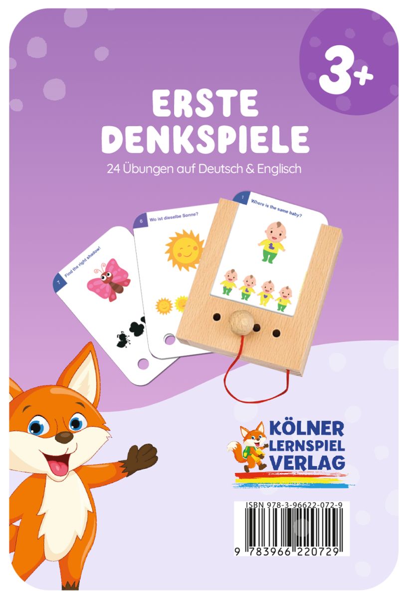 Erste Denkspiele 3+ - Kölner Lernspielverlag