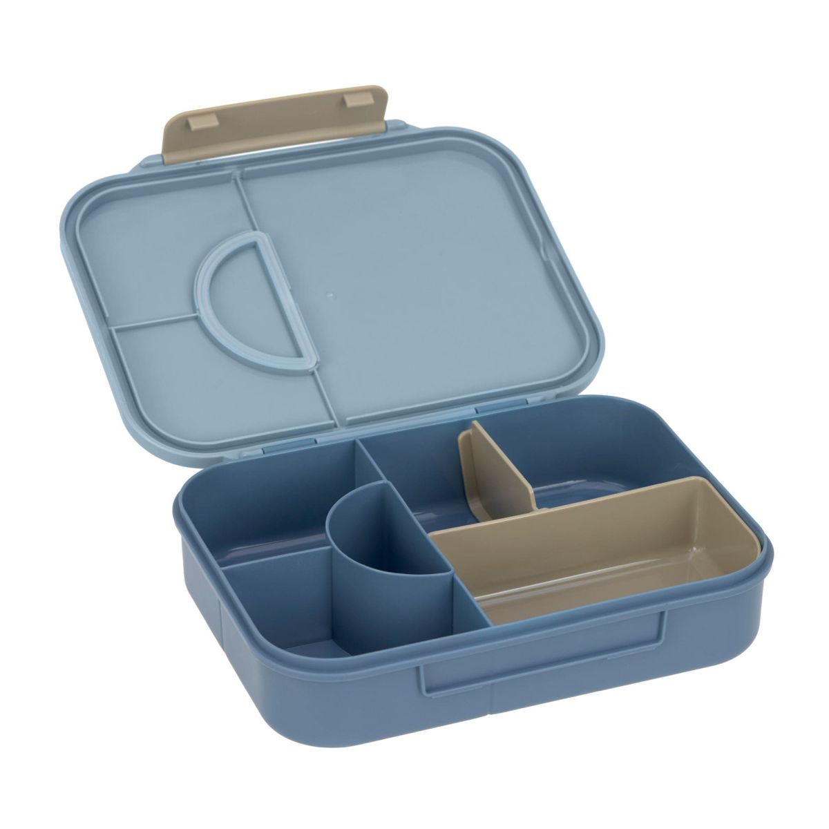Bento-Lunchbox Pattern Party blue/green - Lässig
