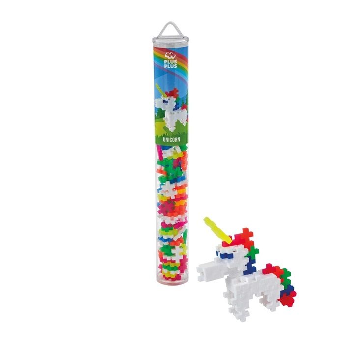 PLUS PLUS Mini-Bausteine Einhorn 100 Stück