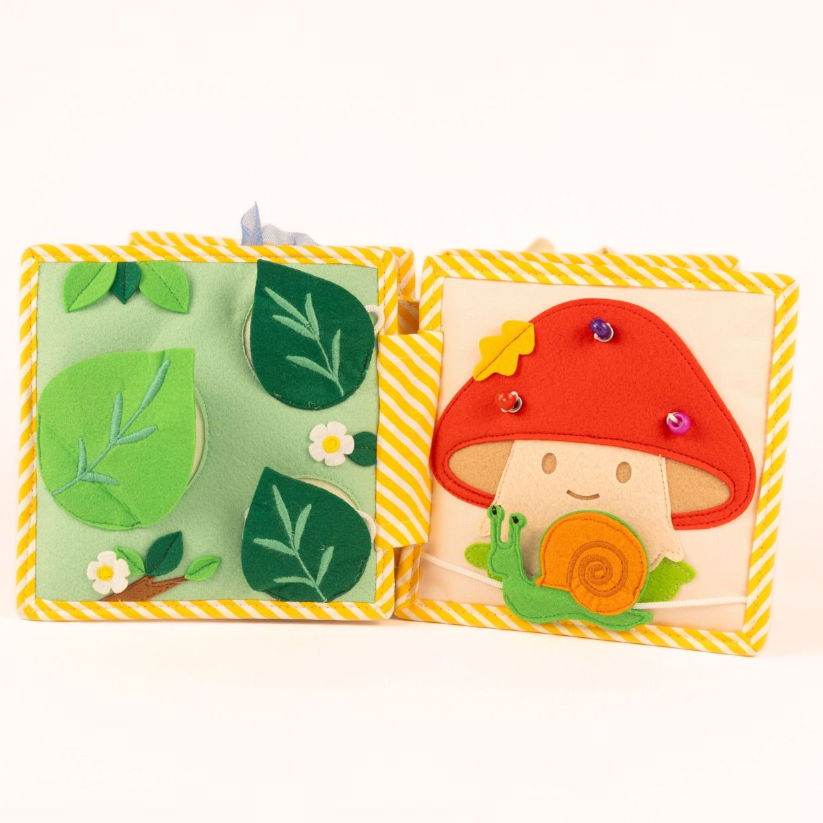 Mini Quiet Book Kleine Buntschuppe (ab 6 Monate) - Jolly Designs