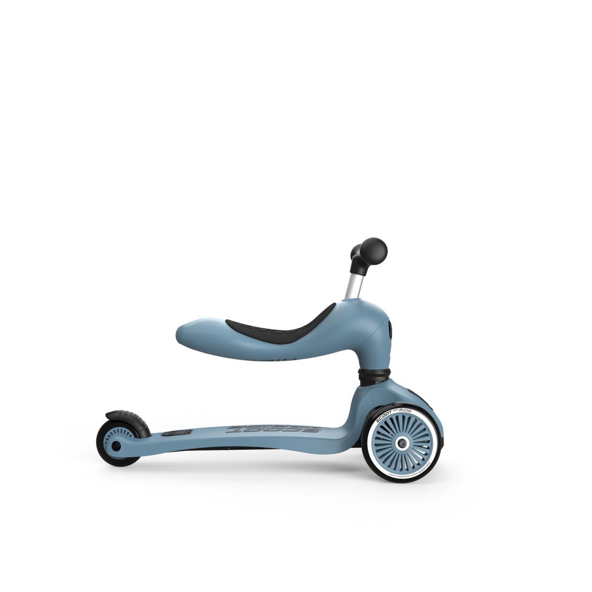 Highway Kick 1 steel - blau - Scoot and Ride