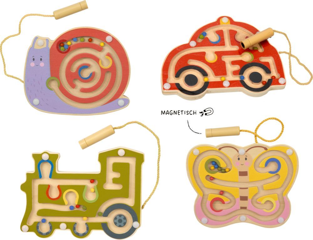 Magnetisches Kugel-Labyrinth - Spiegelburg minis (verschiedene Designs, 1 Stück)