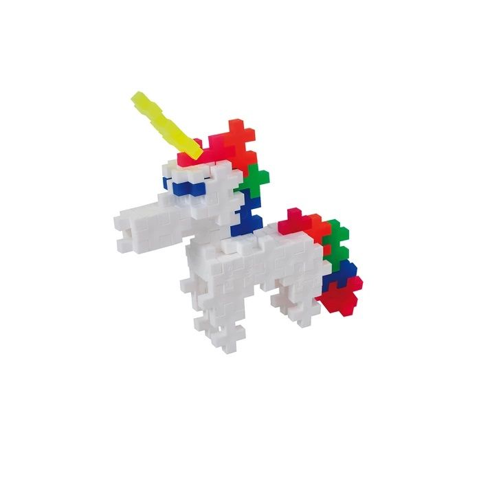 PLUS PLUS Mini-Bausteine Einhorn 100 Stück