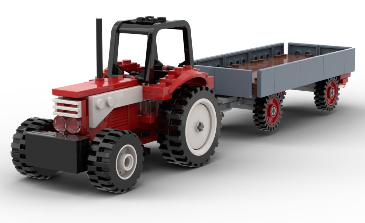 Großer Schlepper mit Anhänger - Kiddicraft