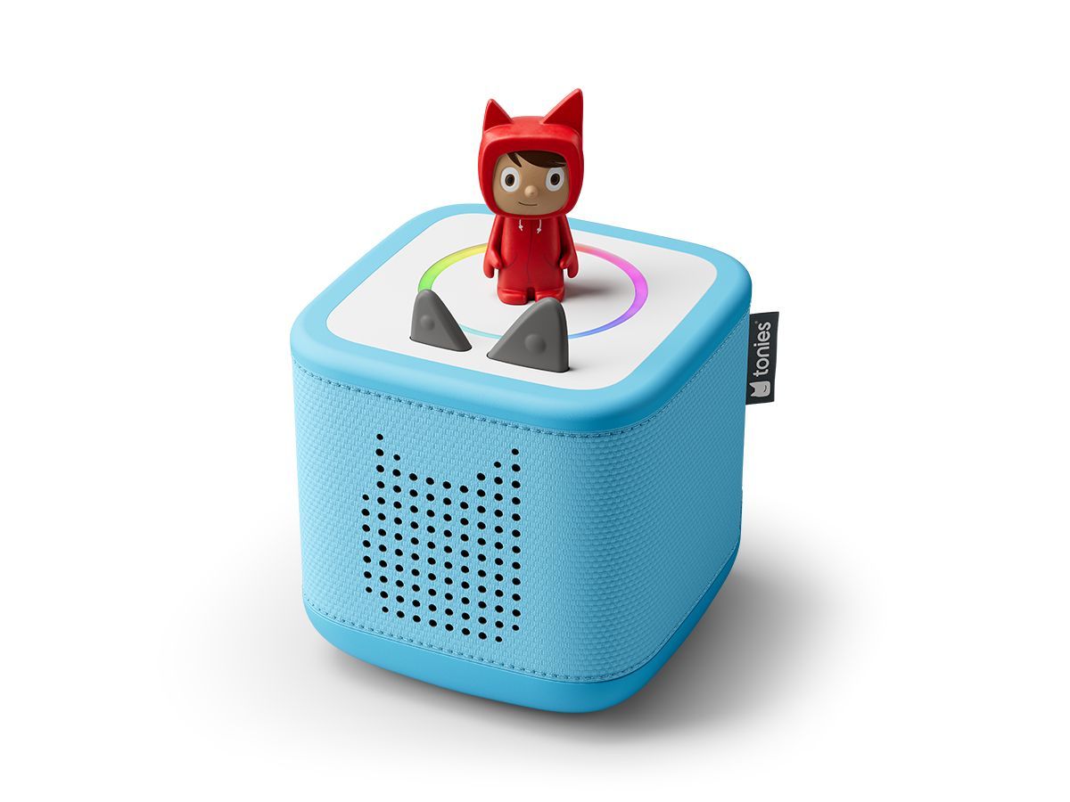 Toniebox 2 Himmelblau Starter Set Kreativ-Tonie Rot - Tonies