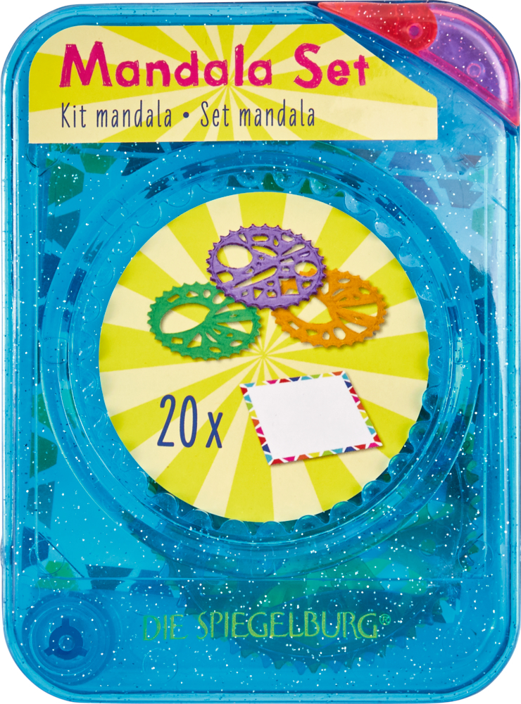 Mandala Set (verschiedene Designs, 1 Stück)