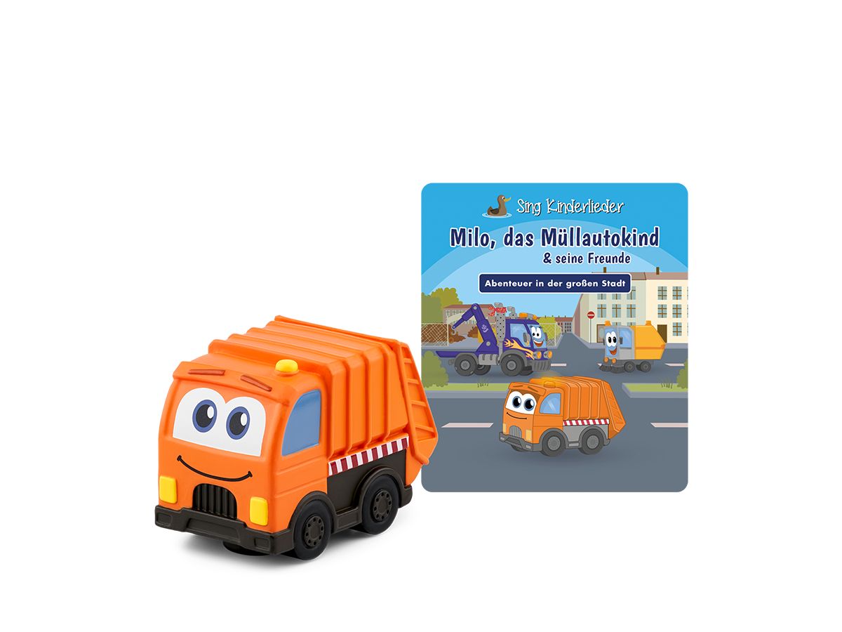 Sing Kinderlieder - Milo, das Müllautokind & seine Freunde - Tonies 3+