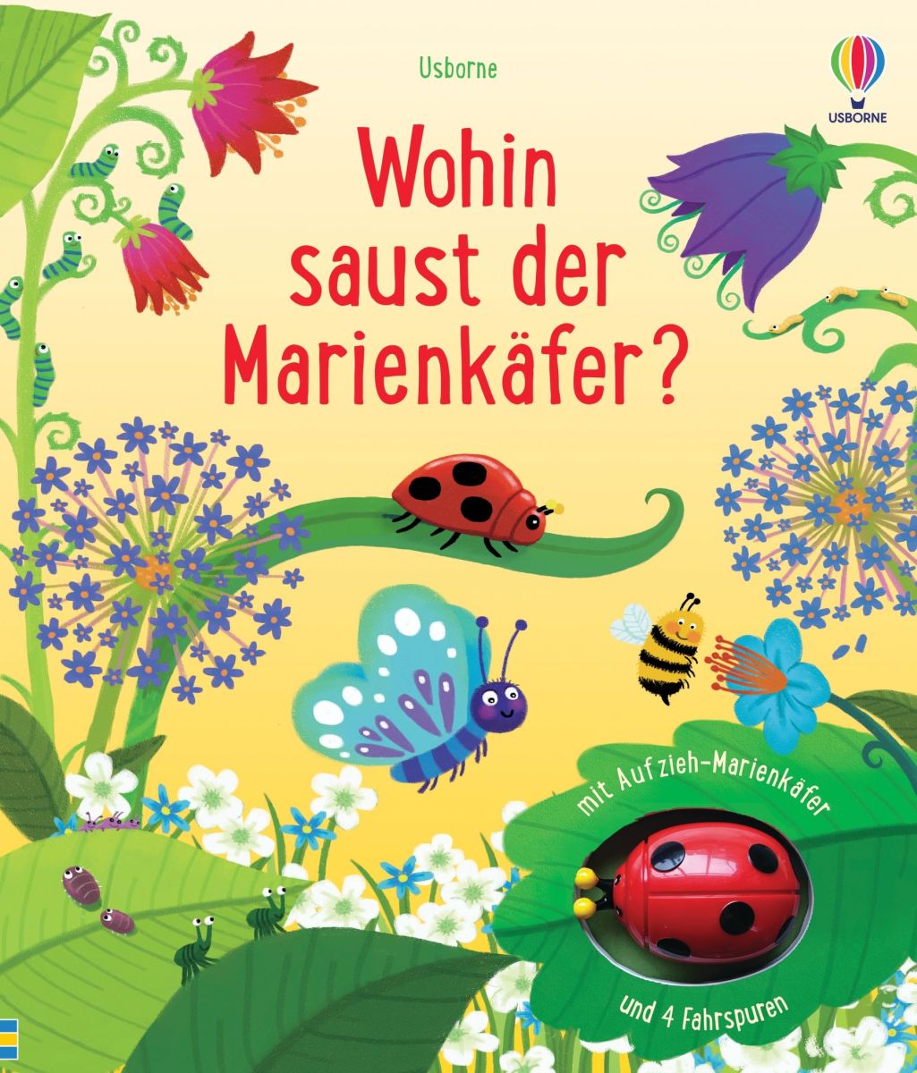Wohin saust der Marienkäfer? 3+