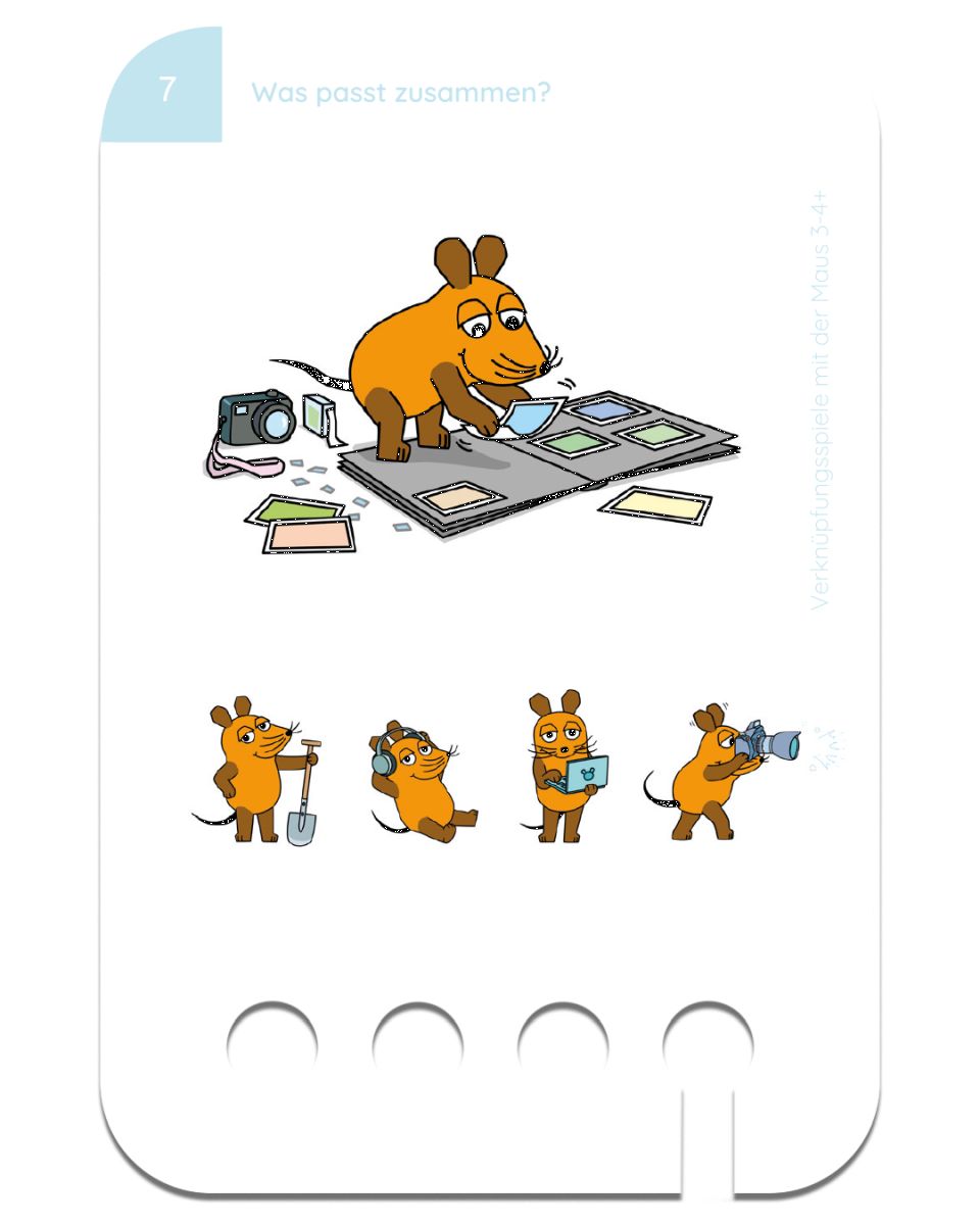 Verknüpfungsspiele mit der Maus 3-4 - Kölner Lernspielverlag
