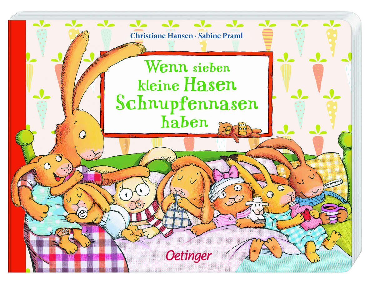 Wenn sieben kleine Hasen Schnupfennasen haben 2+