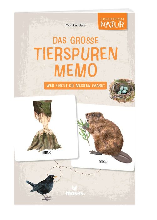 Expedition Natur Das große Tierspuren Memo