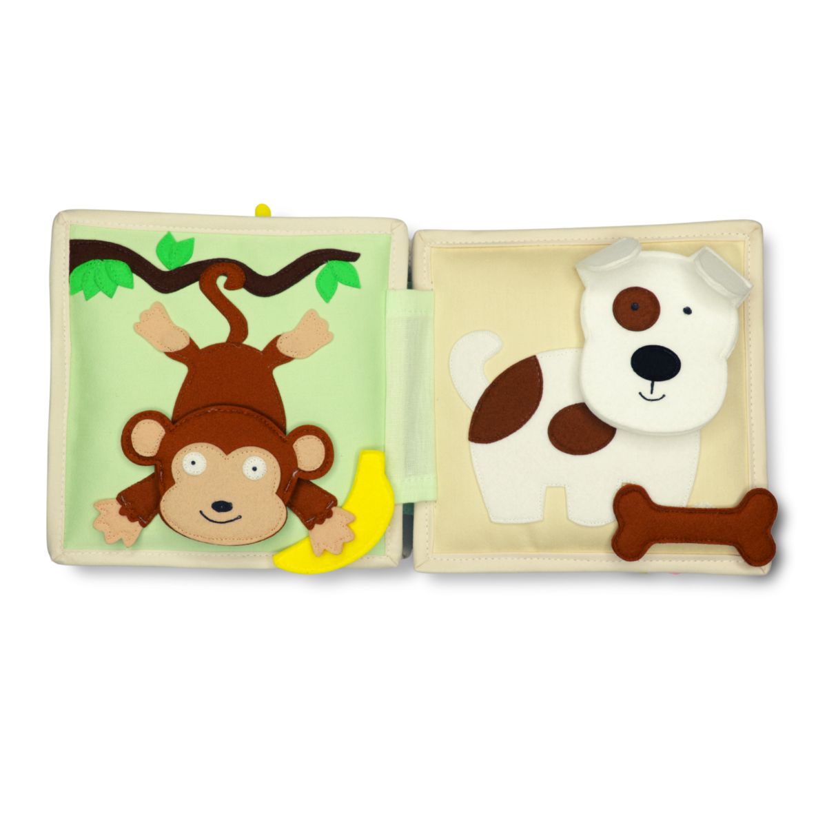 Mini Quiet Book Tierfreunde (ab 12 Monate)- Jolly Designs