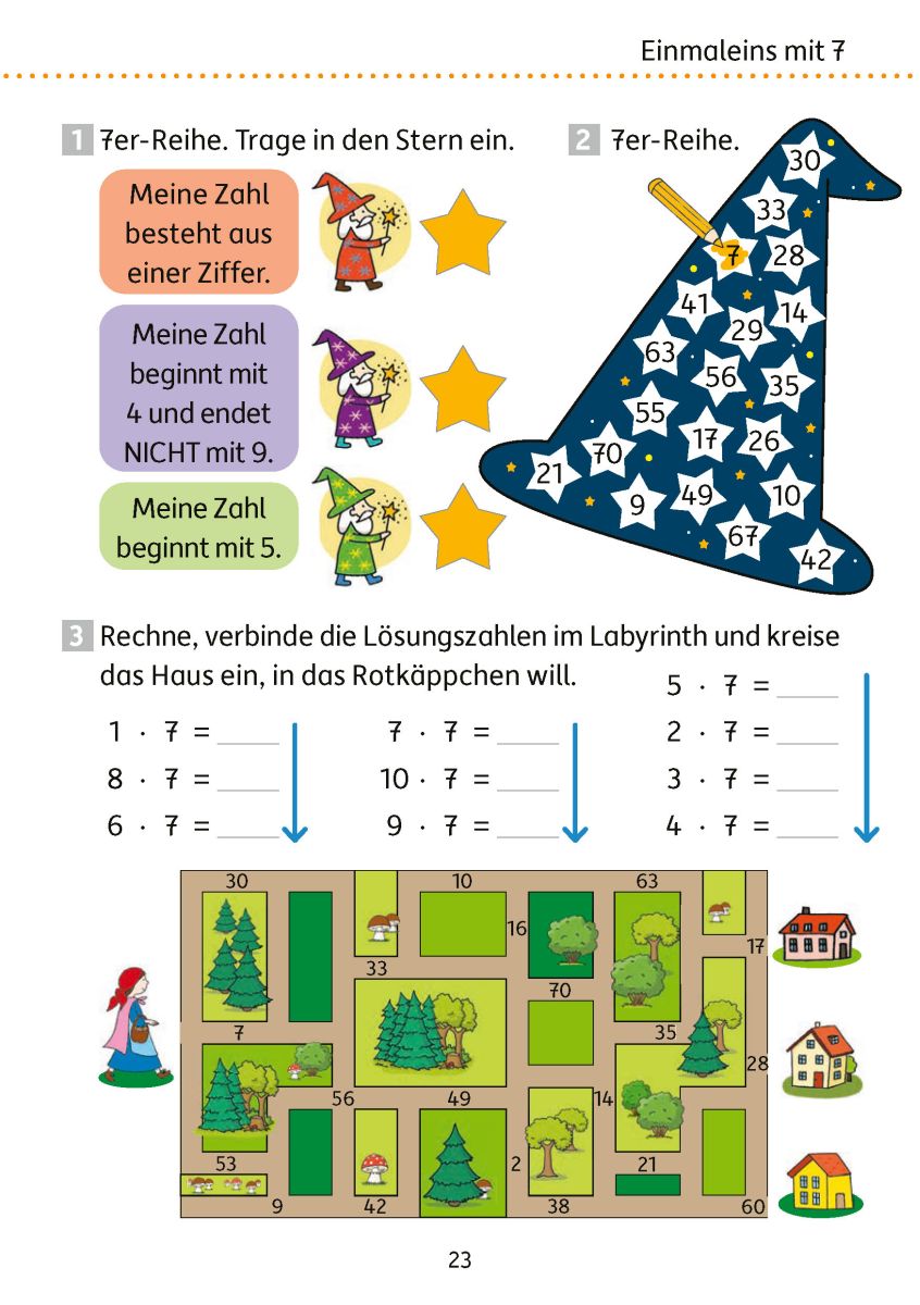 Mein Übungsheft Einmaleins 2./3. Klasse - Hauschka Verlag