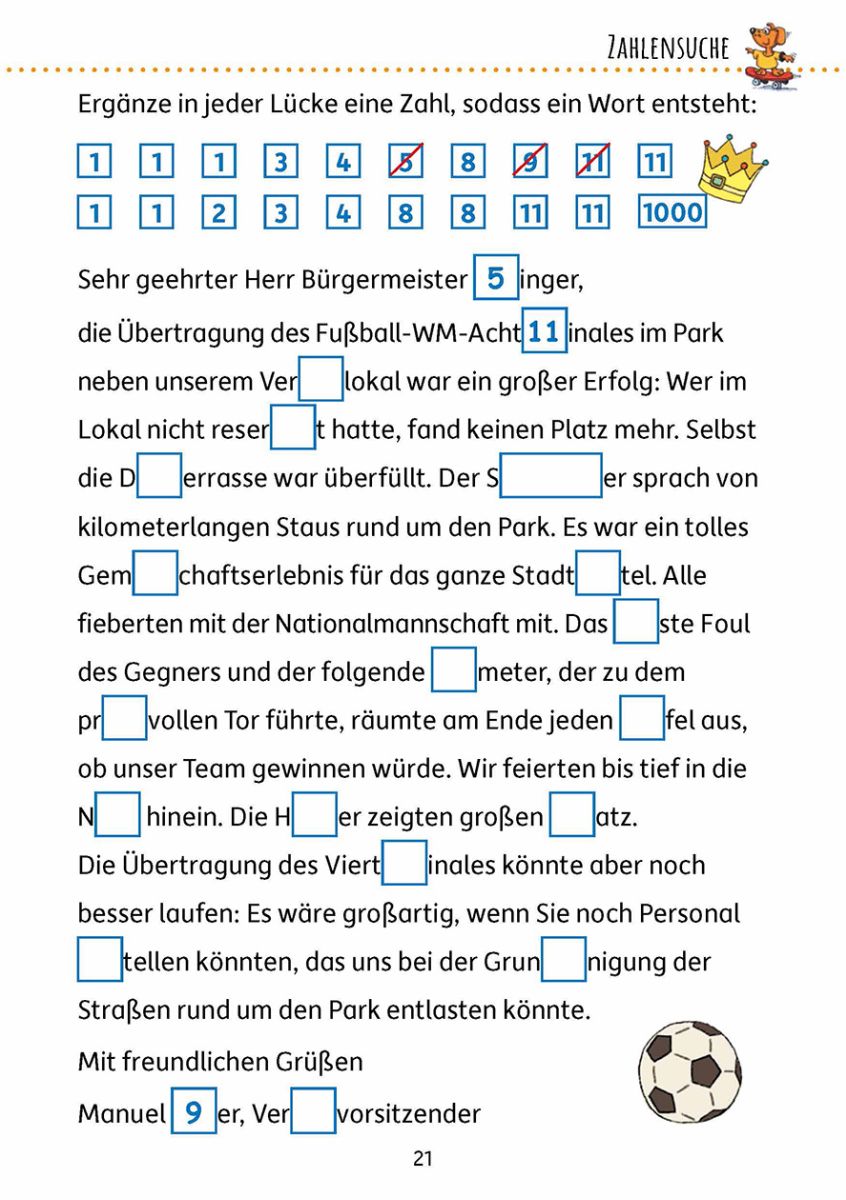 Rätselblock Band 1 - Hauschka Verlag 10+