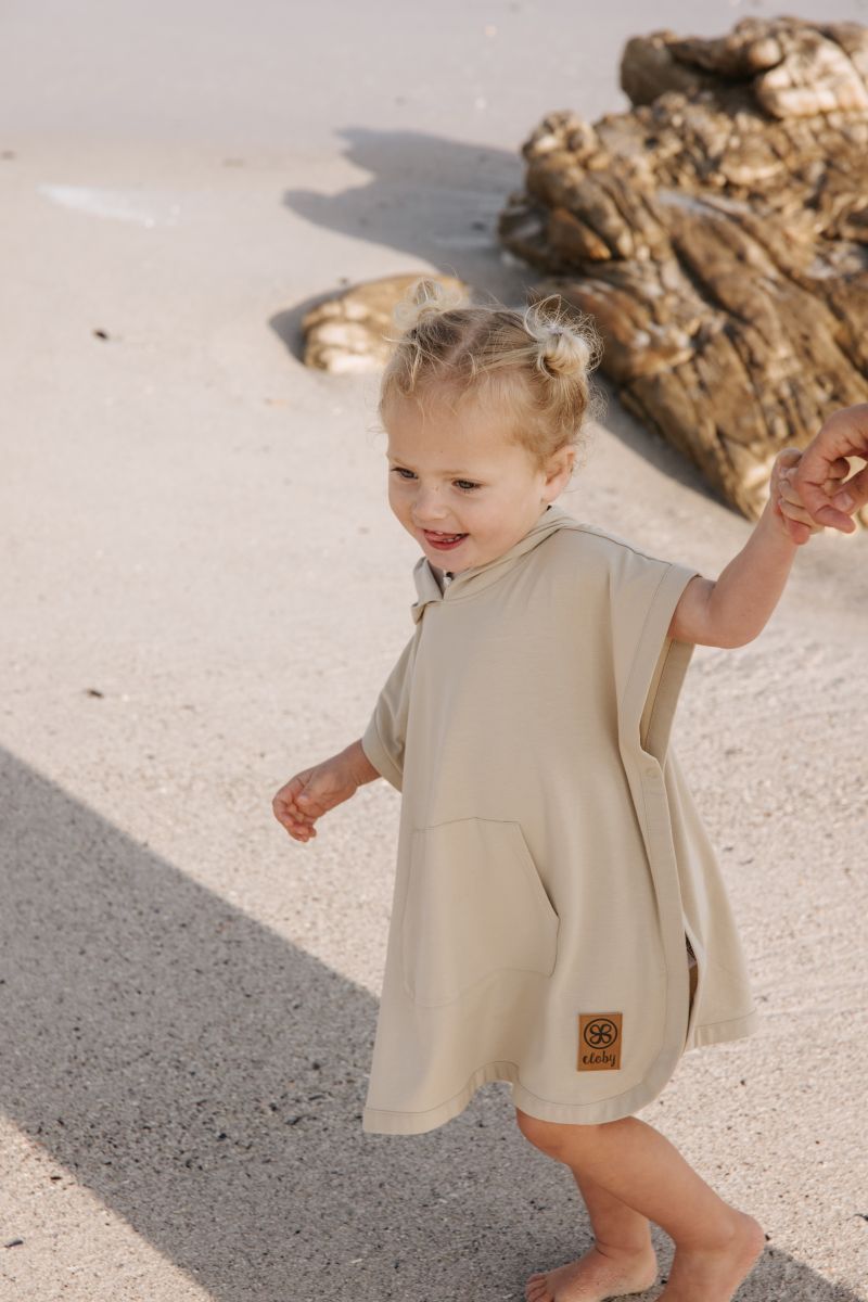Cloby UV Poncho sandy beach - Gr. 1-3 Jahre