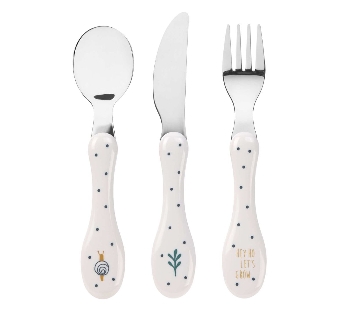 Kinderbesteck-Set Garden Explorer (3-teilig) - Lässig