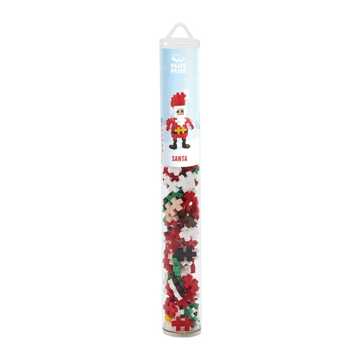 PLUS PLUS Mini-Bausteine Weihnachtsmann 100 Stück