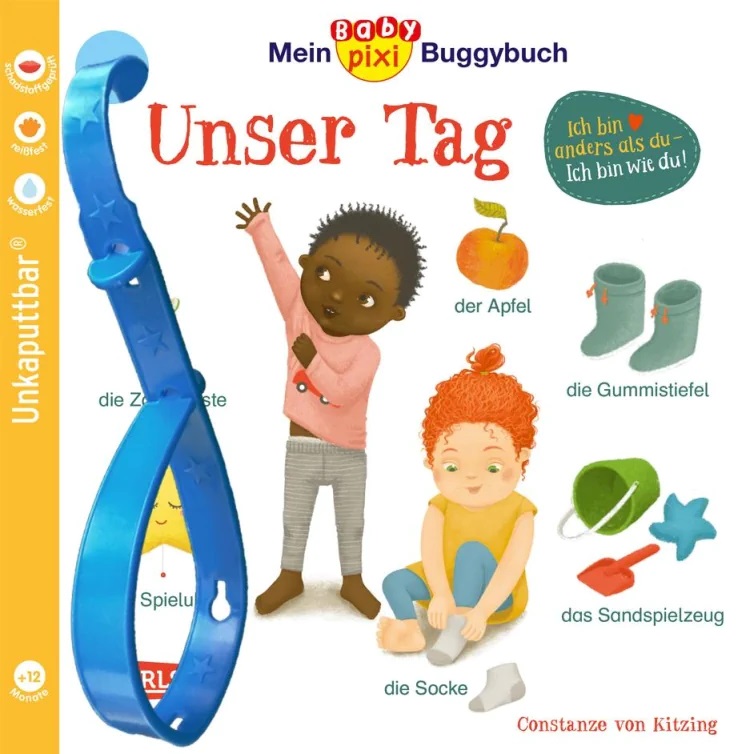 Mein Baby Pixi Buggybuch: Unser Tag (Band 146) 12M+