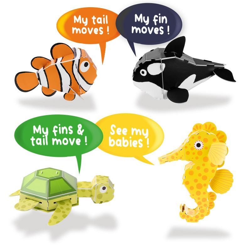 3D-Puzzle-Tiere Oceanlife (versch. Designs, 1 Stück) - Trendhaus