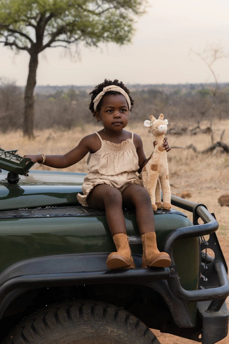 Kuschelgiraffe Safari Friends - Little Dutch