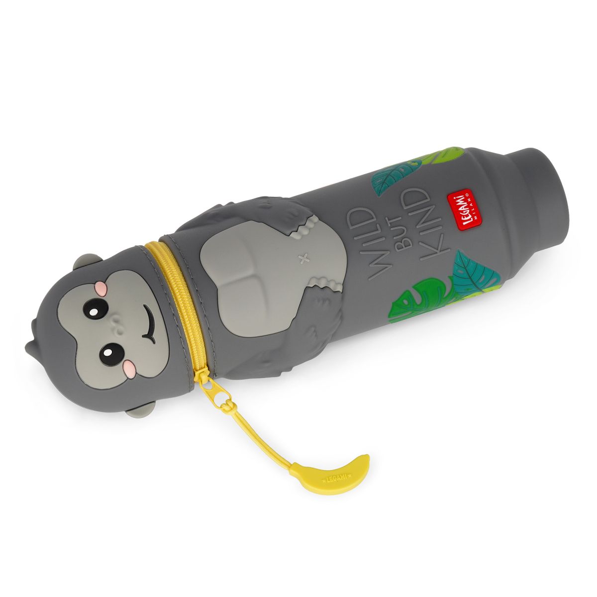 Kawaii Mäppchen aus Silikon Gorilla - Legami