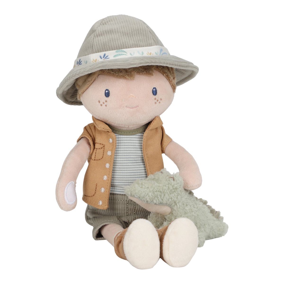 Kuschelpuppe Ranger Jim Safari Friends - Little Dutch