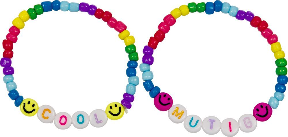 Mutmach-Armband - Bunte Geschenke (verschiedene Designs, 1 Stück)