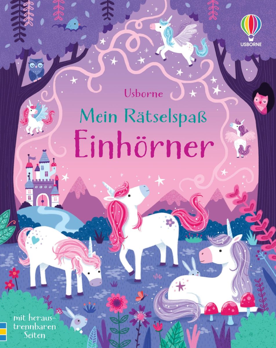 Mein Rätselspaß: Einhörner 6+