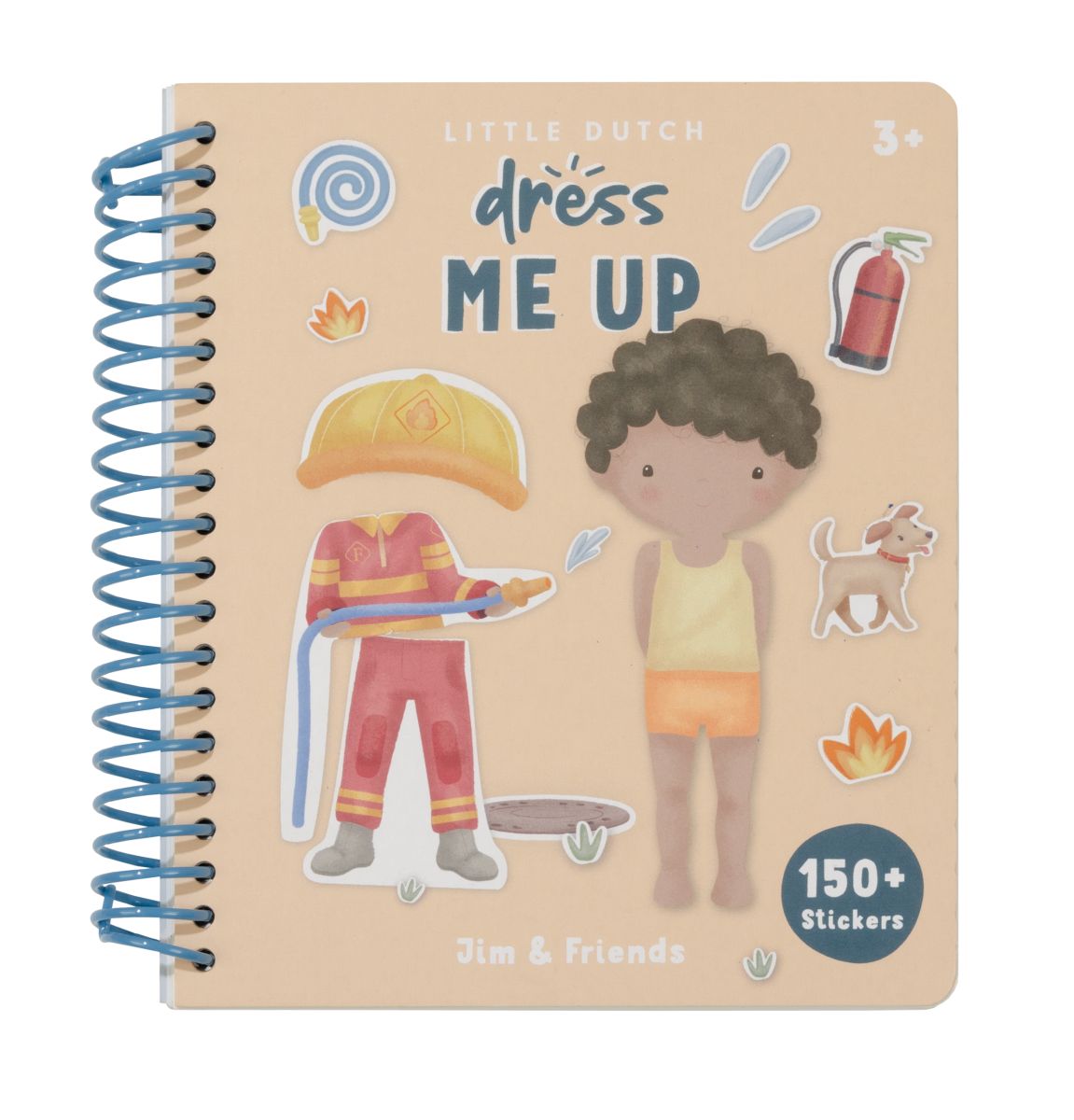 Stickerbuch Dress Me Up - Jim & Friends - Little Dutch