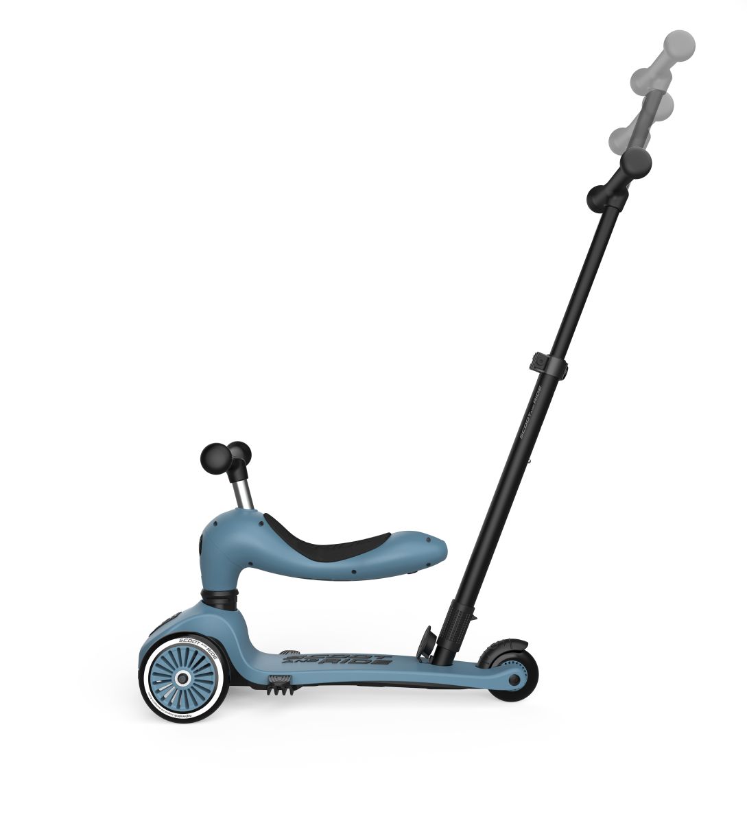 Highway Kick 1 Push and Go steel - Scoot and Ride