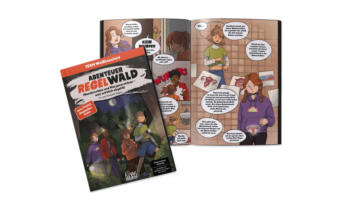 Familie Weißbescheid - Comic Abenteuer Regelwald