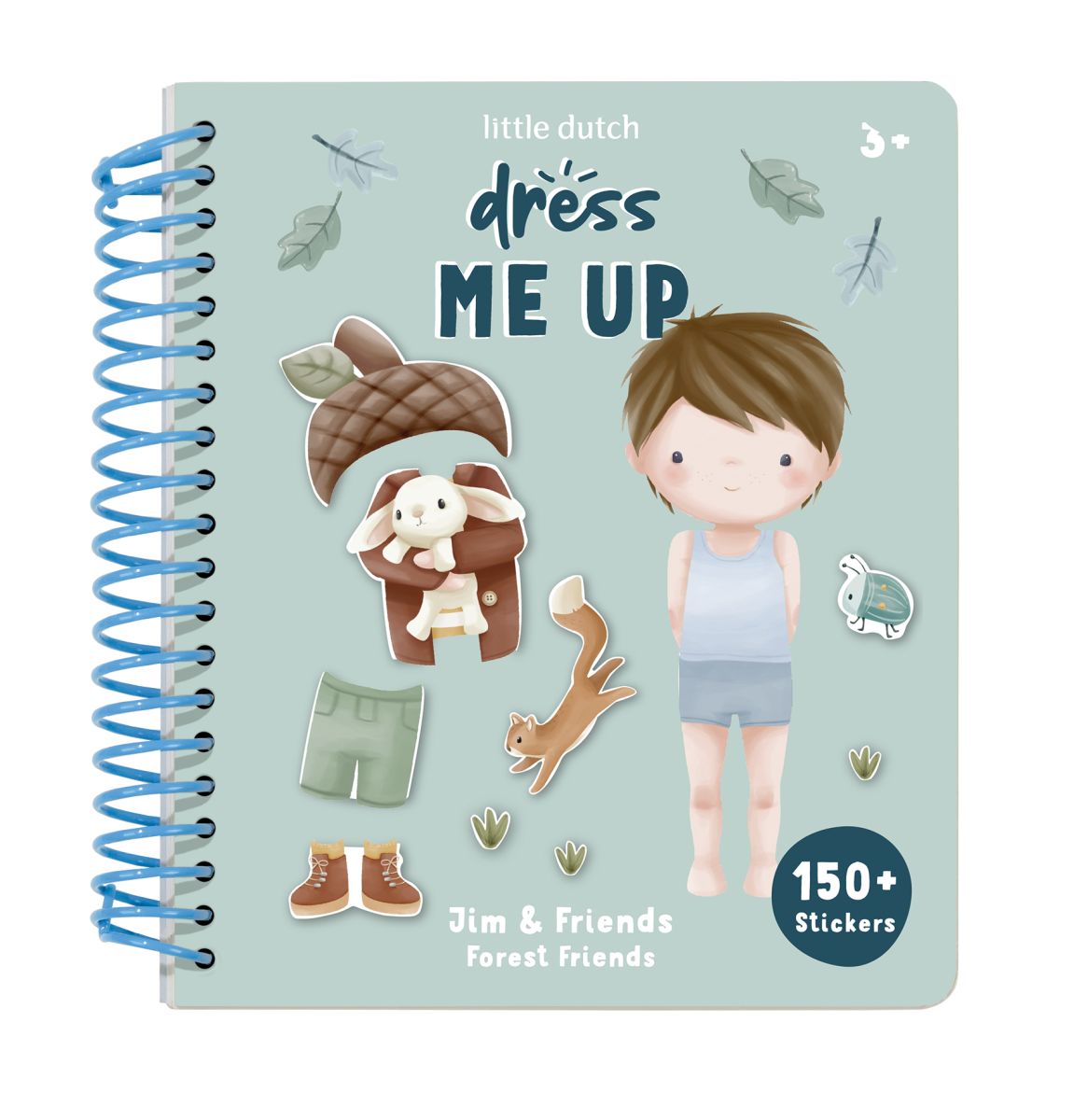 Stickerbuch Dress Me up Forest Friends - Little Dutch