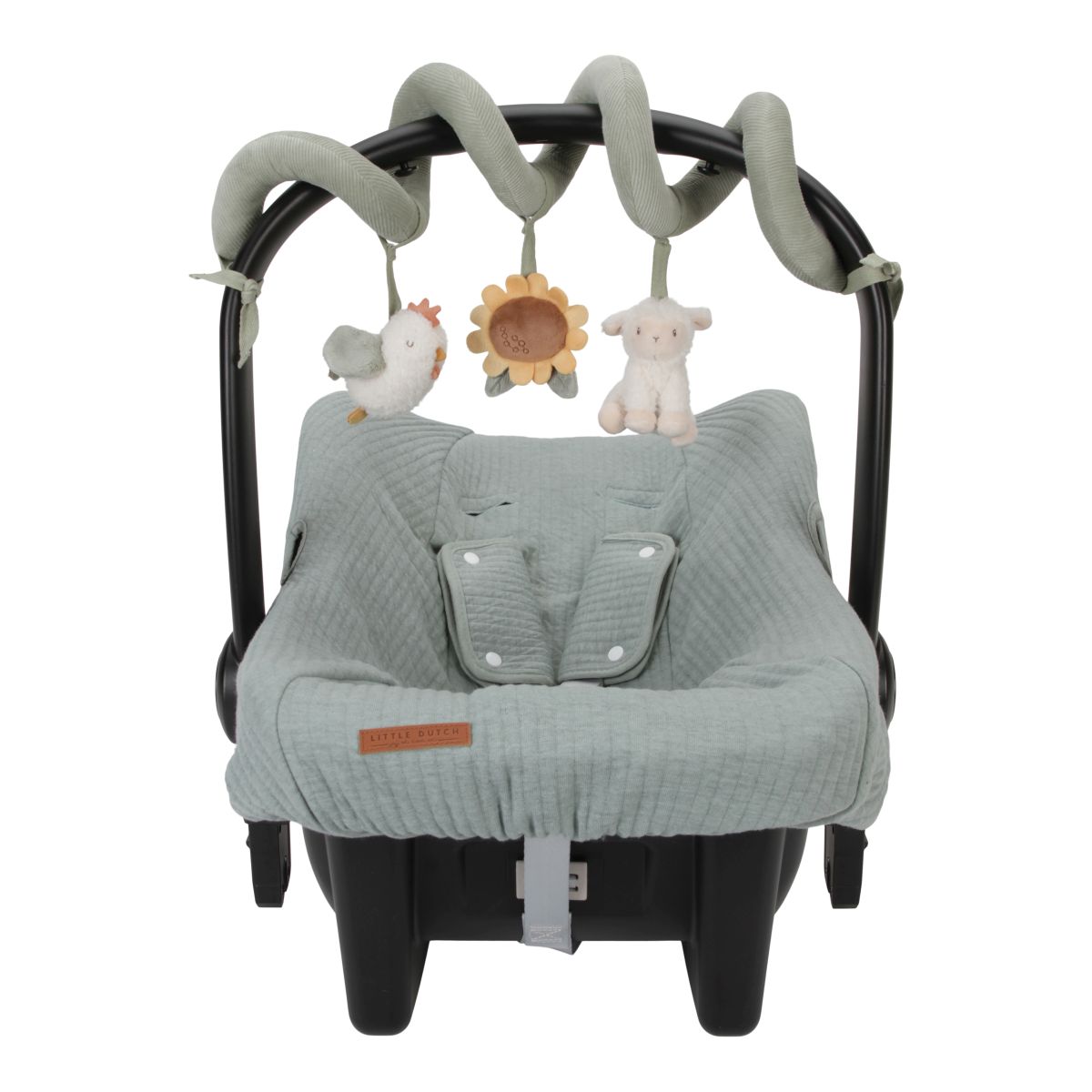 Aktivitätsspirale für Babyschale Little Farm - Little Dutch
