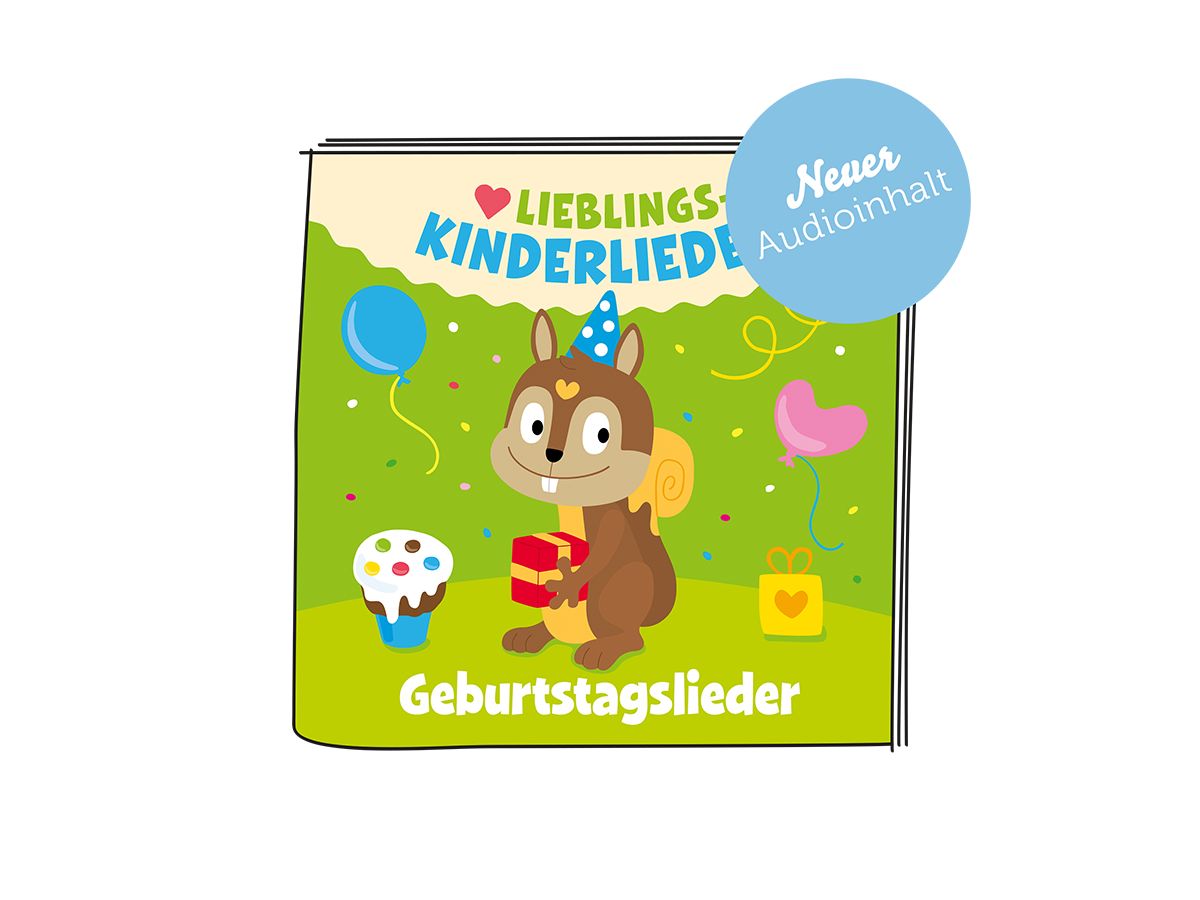 Lieblings-Kinderlieder - Geburtstagslieder (Neuauflage) - Tonies 3+