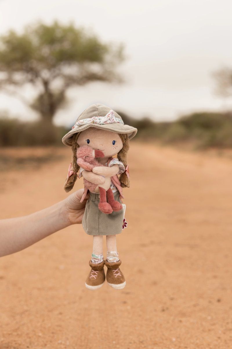 Kuschelpuppe Ranger Rosa Safari Friends - Little Dutch